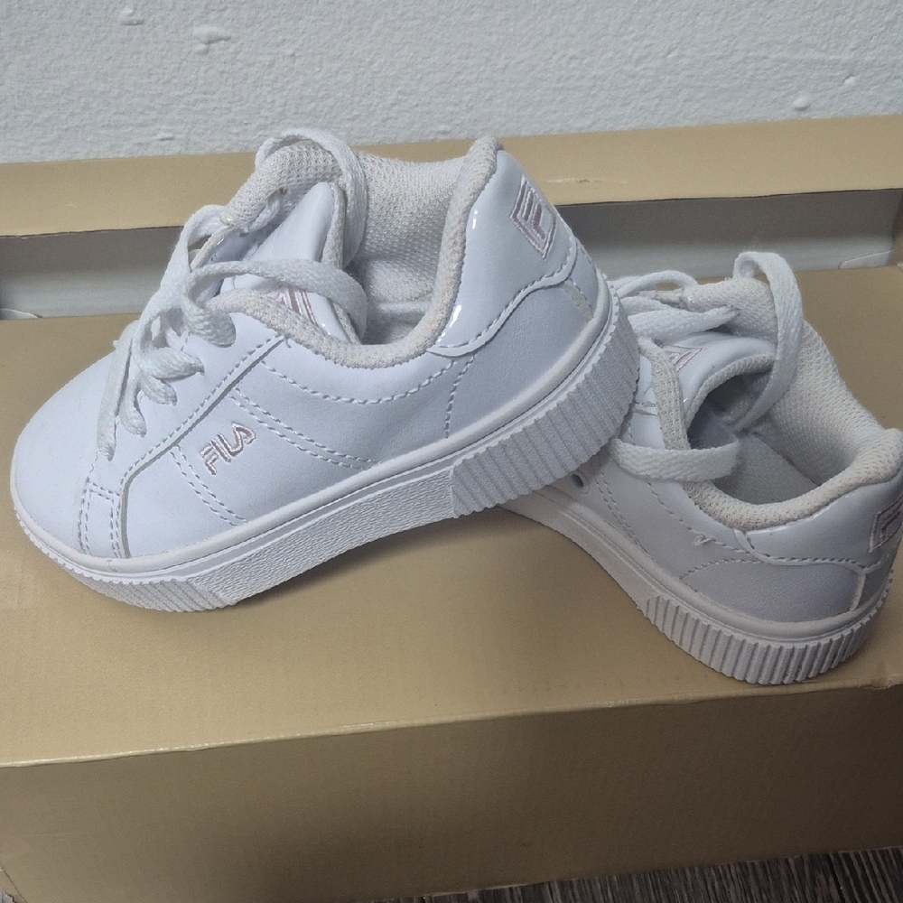 Fila Kids Classic White Sneakers